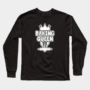 Baking Queen Long Sleeve T-Shirt